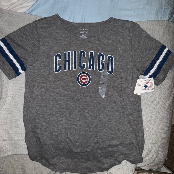 Grey Womens Chicago Cubs Shirt Old Navy 